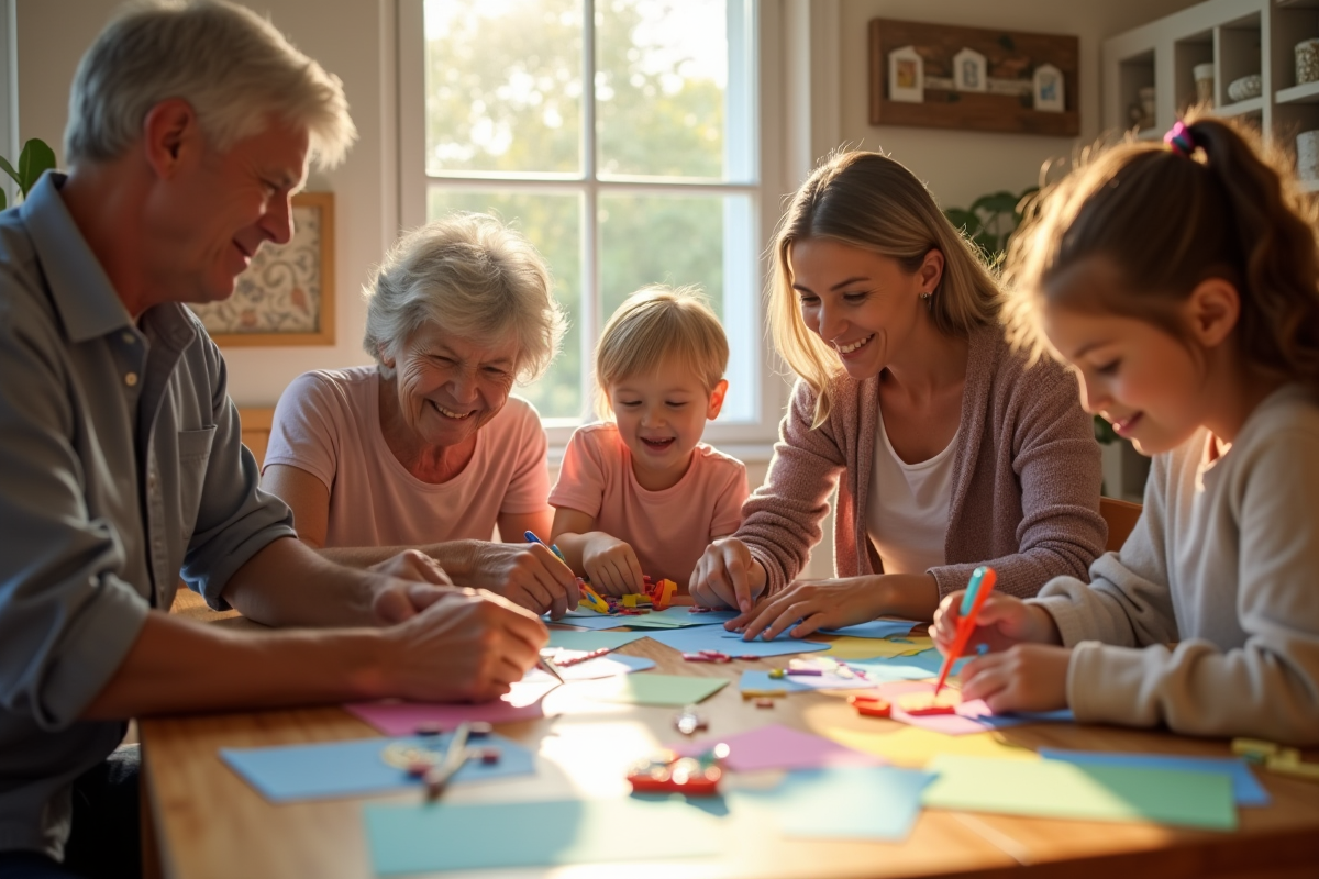 Activités manuelles créatives pour toute la famille à la maison