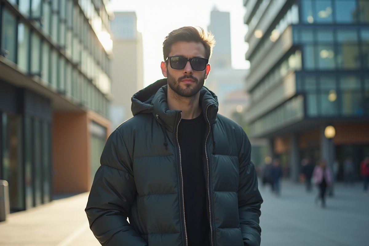 Veste homme élégante et fonctionnelle pour 2025